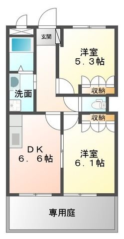 グランドシャトーIIの間取り