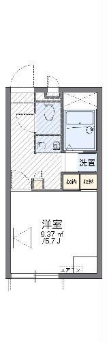 レオパレスどうのもとの間取り