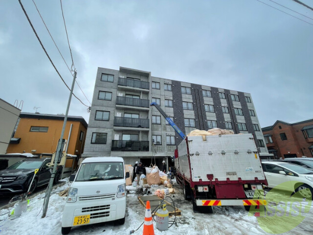 建物外観　札幌市中央区南１８条「Ａｕｇｕｓｔａ伏見」