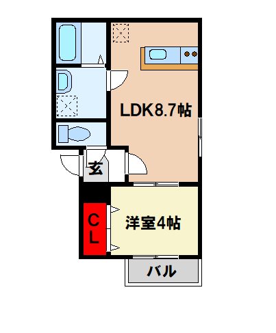 ハレクラニ基山の間取り