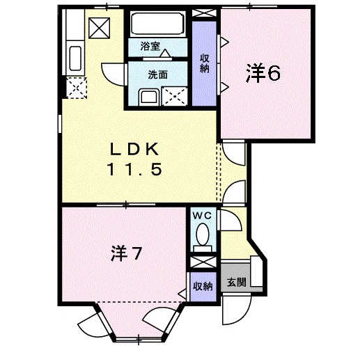 南斗館の間取り