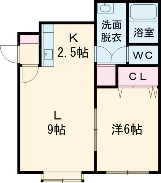 Crescent（クレセント）の間取り