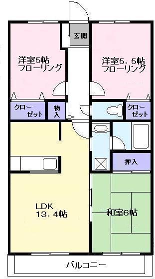 パレドール戸田公園の間取り