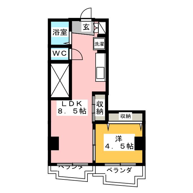 小林ビルの間取り