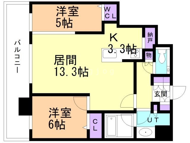 ONE札幌ステーションタワーの間取り