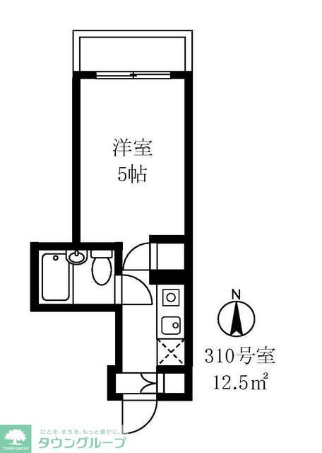 プリンセスコート赤堤の間取り