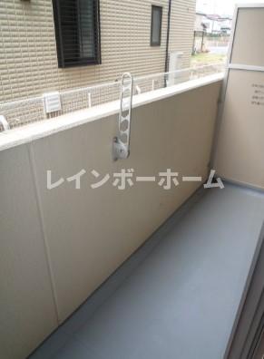 【鎌ケ谷市新鎌ケ谷のマンションのバルコニー】