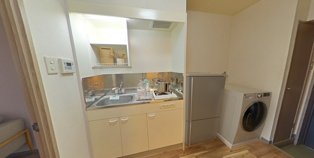 キッチン　家具はＣＧです