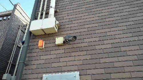 セキュリティ　防犯カメラ設置