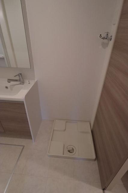 洗面設備　洗濯機置き場