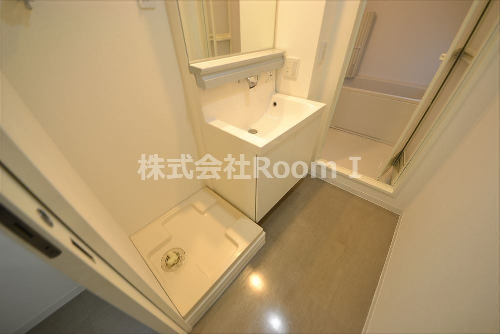 洗面設備　洗面所です