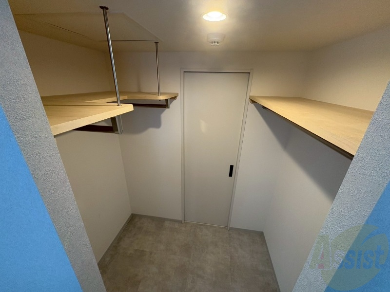 収納　収納もバッチリあるのでお部屋が片付きますよ！