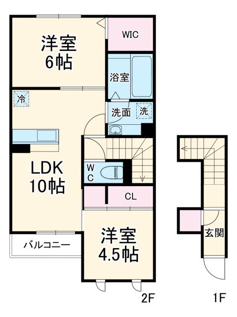ル リアンの間取り