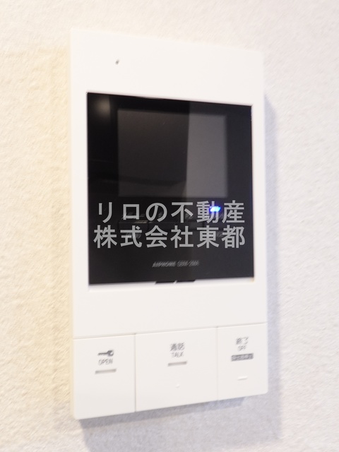 セキュリティ　訪問者が一目で分かるＴＶモニタ付インターホンです！