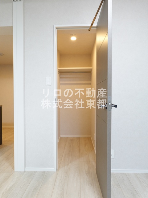 収納　奥行のある収納付です！増えがちな荷物をもスッキリ収納できます