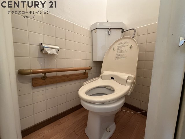 トイレ　ゆったりとした空間のトイレです