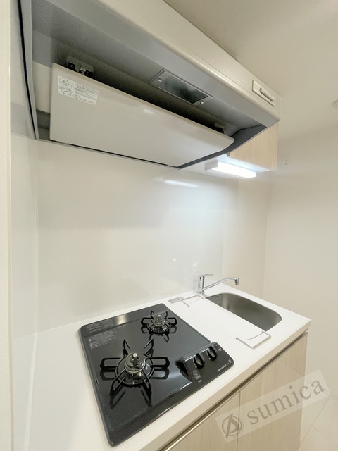 キッチン　２口システムキッチンでお料理楽しく♪♪