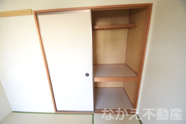 収納　大きなスペースがあり、収納には困りません