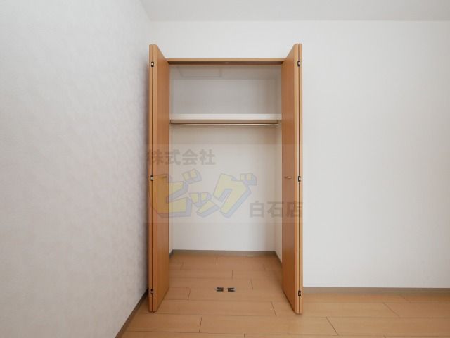 収納　各部屋にクローゼット完備しています♪