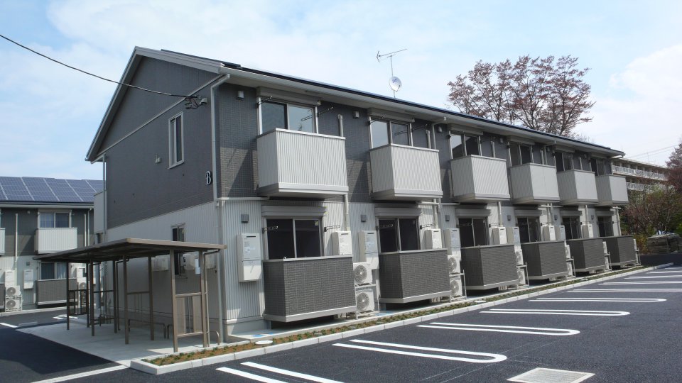 建物外観　南向きで日当たり良好