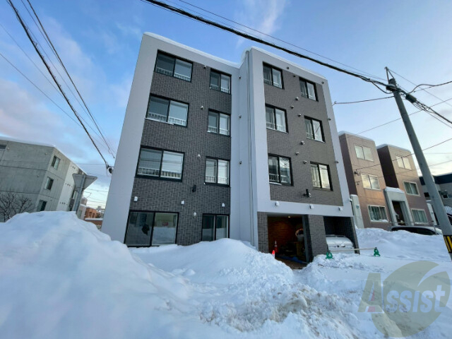 建物外観　札幌市西区西町北２条「ラフィーネ西町」