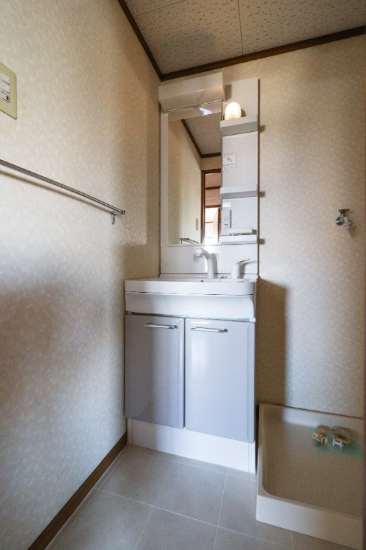 洗面設備　図面と現状に相違がある場合には現状を優先