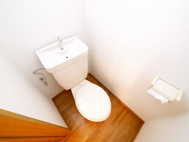 トイレ　ゆったりとした空間のトイレです