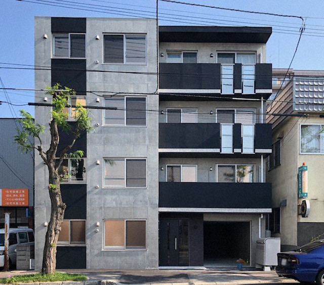 建物外観　エアコン完備の人気のデザイナーズ仕様のお部屋です♪★