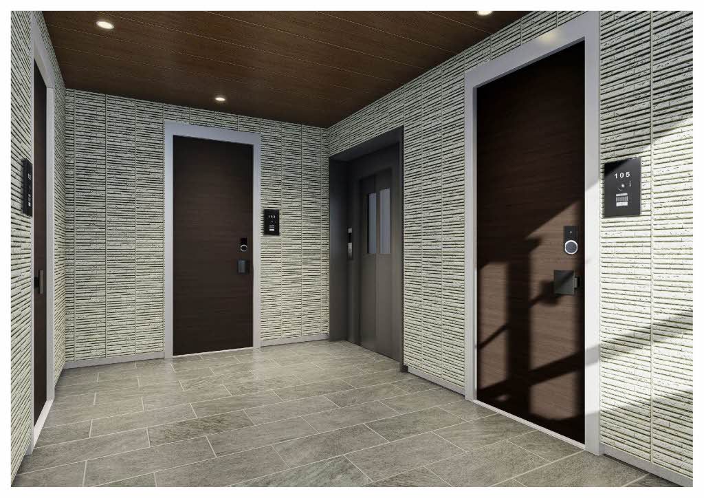 建物外観　完成予想図