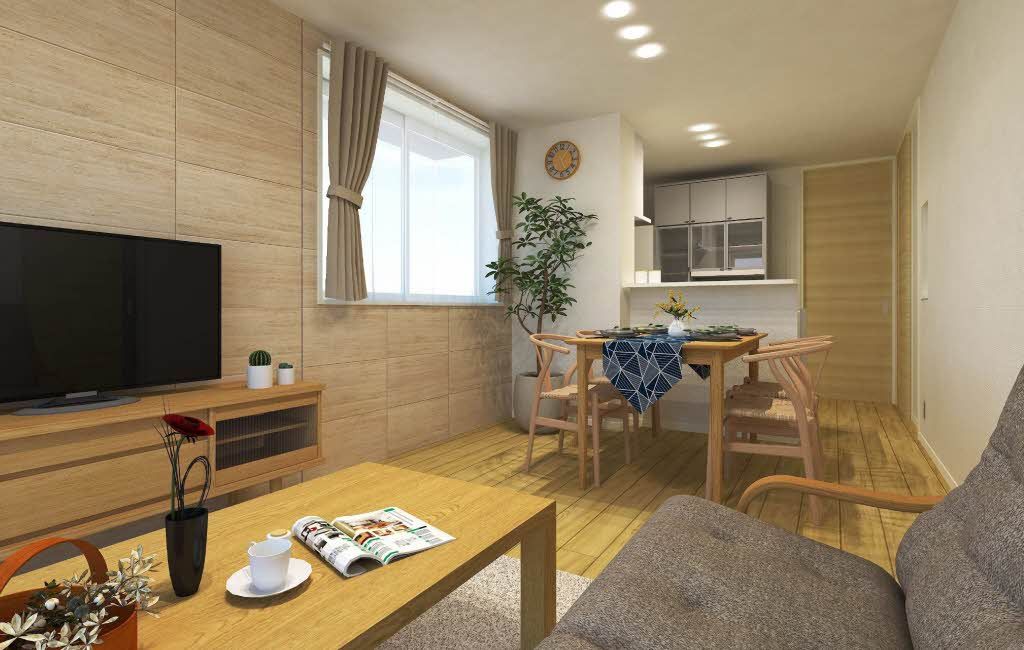 その他部屋・スペース　完成予想図／家具等は配置のイメージで物件に付属しておりません