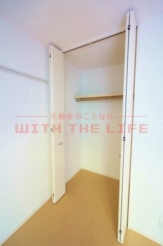 収納　大きなスペースがあり、収納には困りません