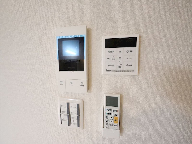 セキュリティ　ＴＶモニター付インターホン　同仕様写真