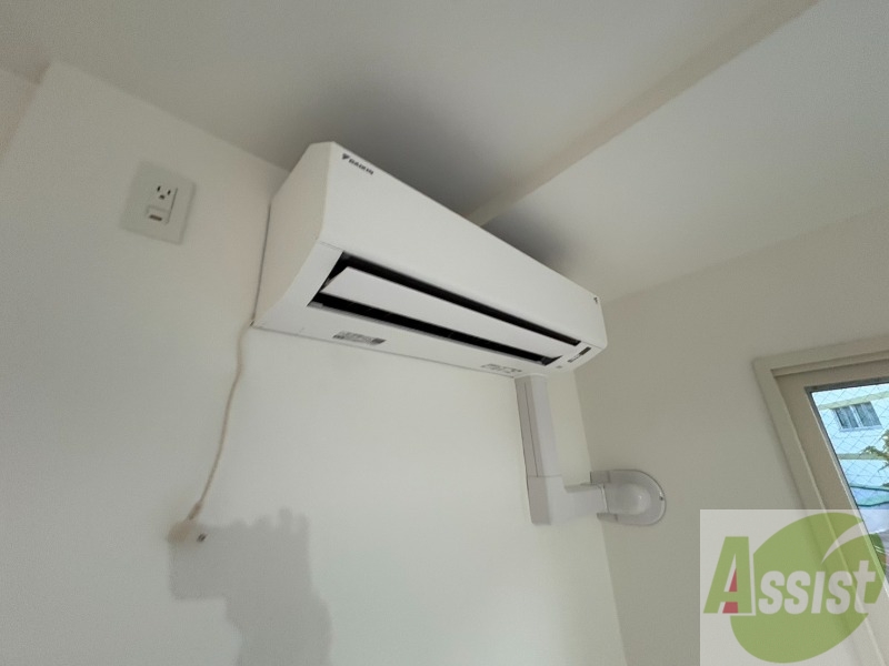 その他設備　エアコンが設置してありますので、寒暖対策もばっちり。