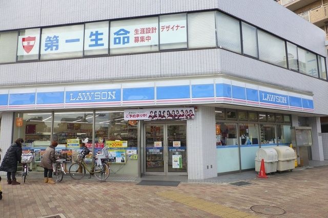 コンビニ　ローソン長田北町2丁目店（コンビニ）まで438m