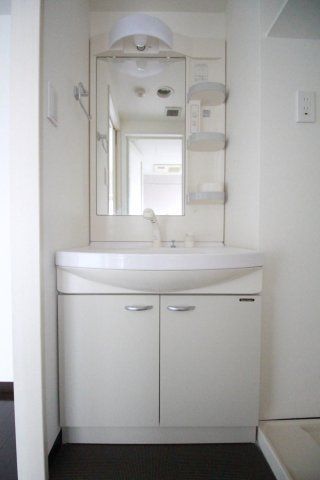 洗面設備　グリューネ白山201 文京区白山1