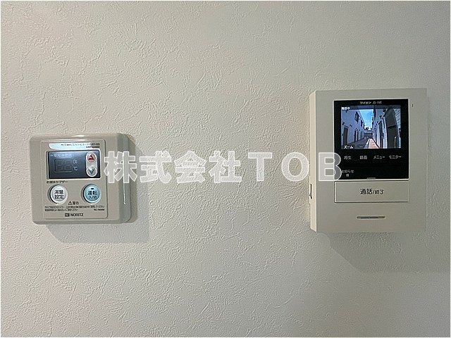 セキュリティ　1F　給湯リモコン　モニターホン