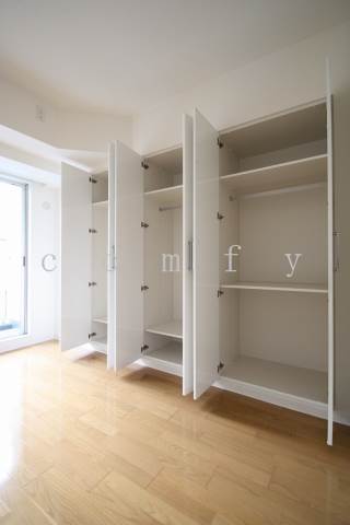 収納　収納力のあるクローゼット