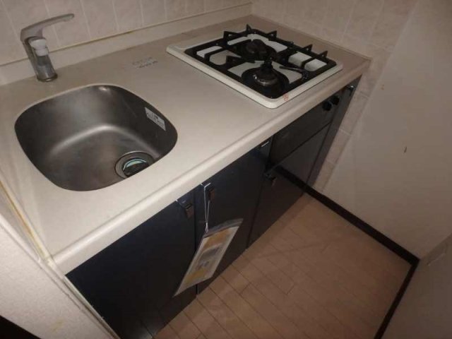 キッチン　システムキッチン（2口ガスコンロ）