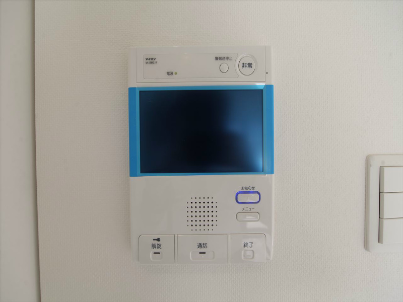 セキュリティ　ＴＶモニター付インターホン