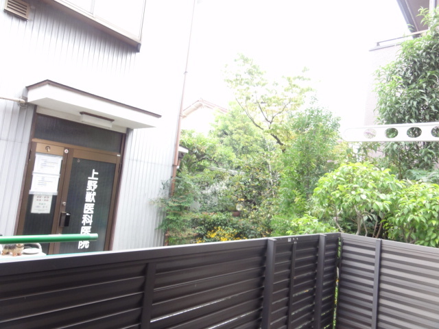 眺望　テラス前は私道です