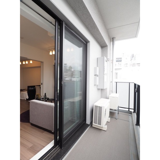 バルコニー　西向きのバルコニー