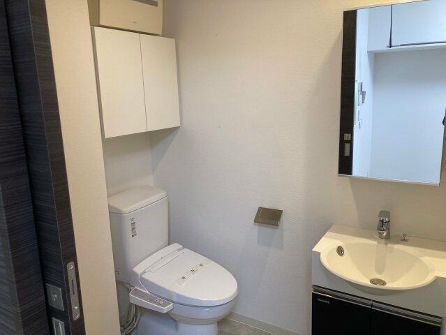 洗面設備　※過去退去時のお写真です