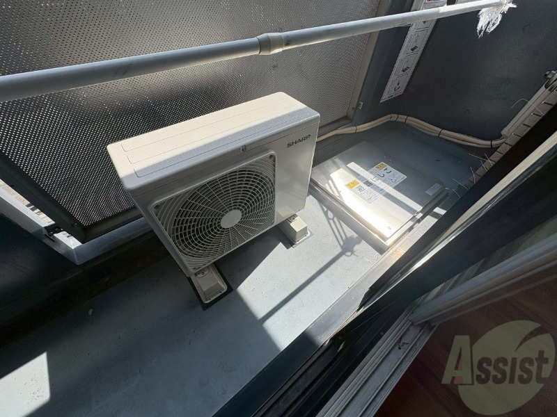 バルコニー　バルコニーです。洗濯物を干したり一息ついたりできますね！