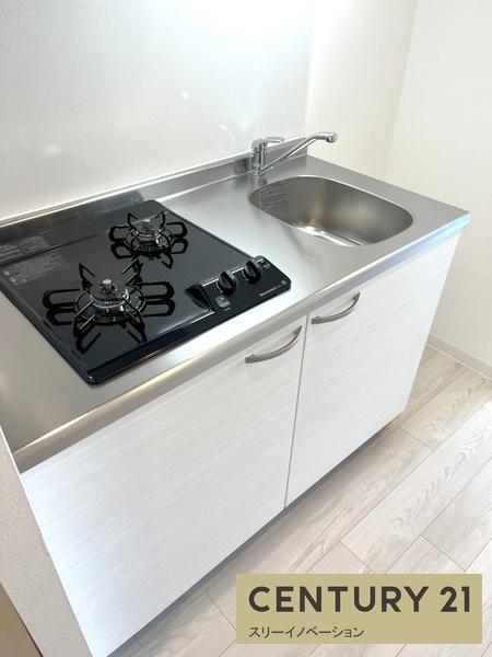 キッチン　★２口ガスコンロ付き★