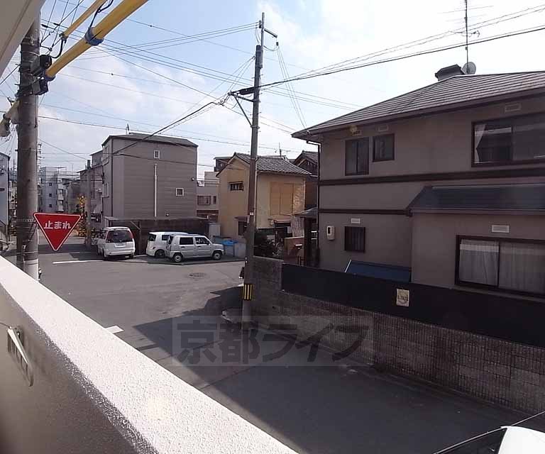 眺望　南向きで日当たりの良いバルコニー