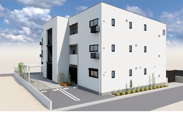 建物外観　外観パース