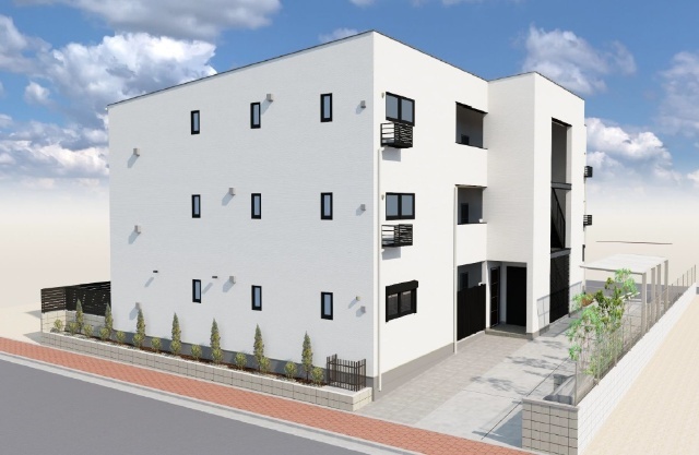 建物外観　外観パース