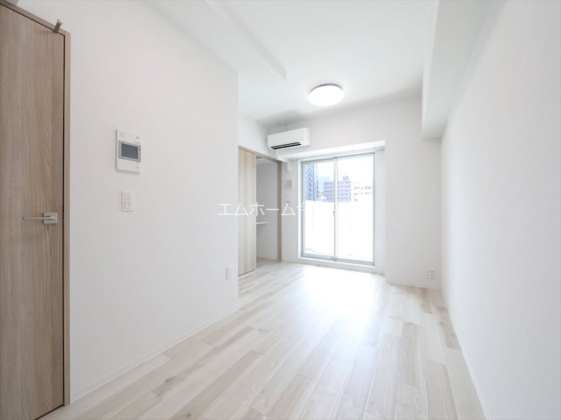 その他　洋室8.2帖　エアコン付　収納充実しています