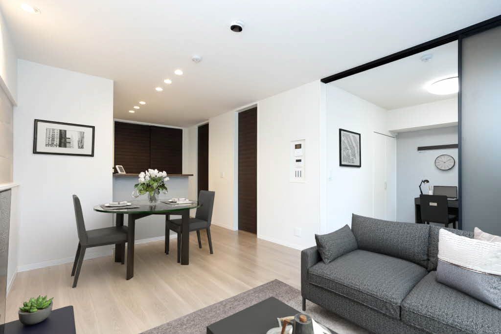 居室・リビング　※家具はＣＧ家具で物件には付随しておりません。