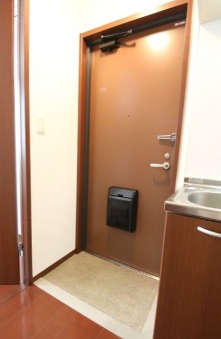 玄関　明るい玄関です